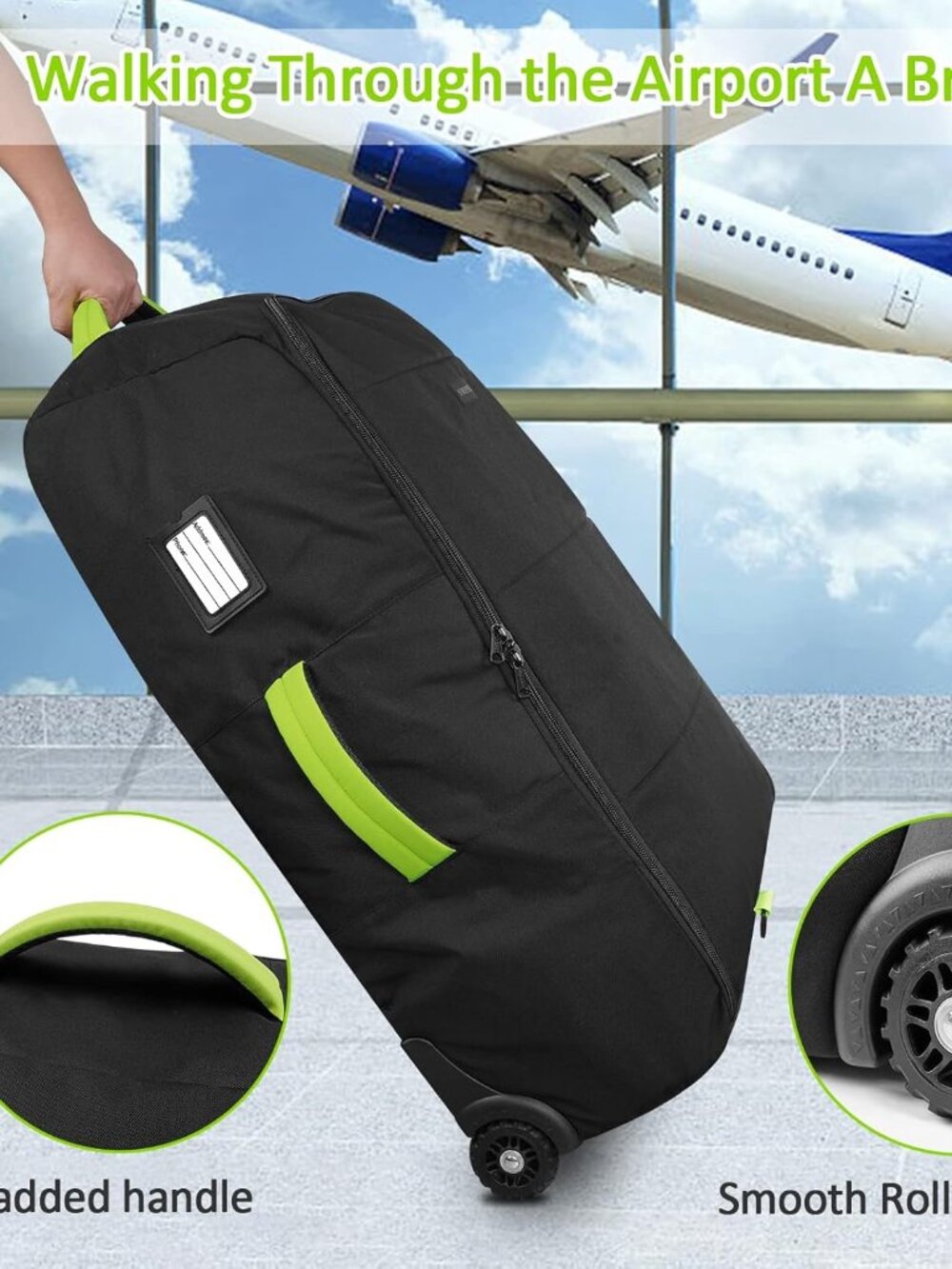Stroller Travel Bag for Airplane flight for Nuna Mixx/Triv Next